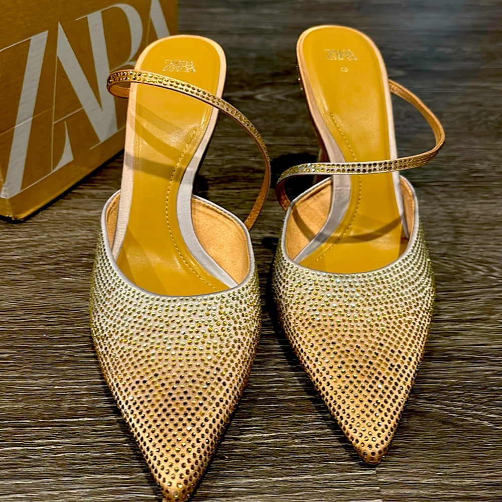Zara NWT Special Occasion Heels